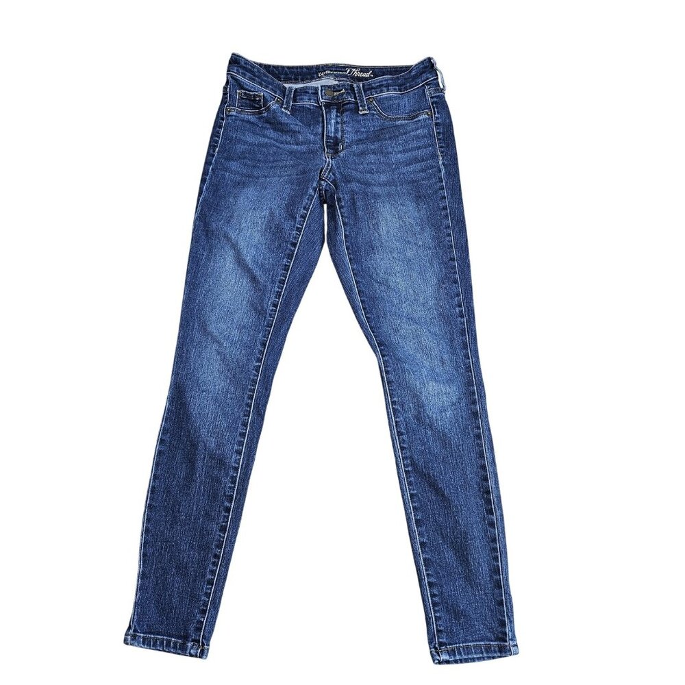 Universal Thread Mid Rise Jegging Jeans Womens 2/26R Blue Stretch Denim
